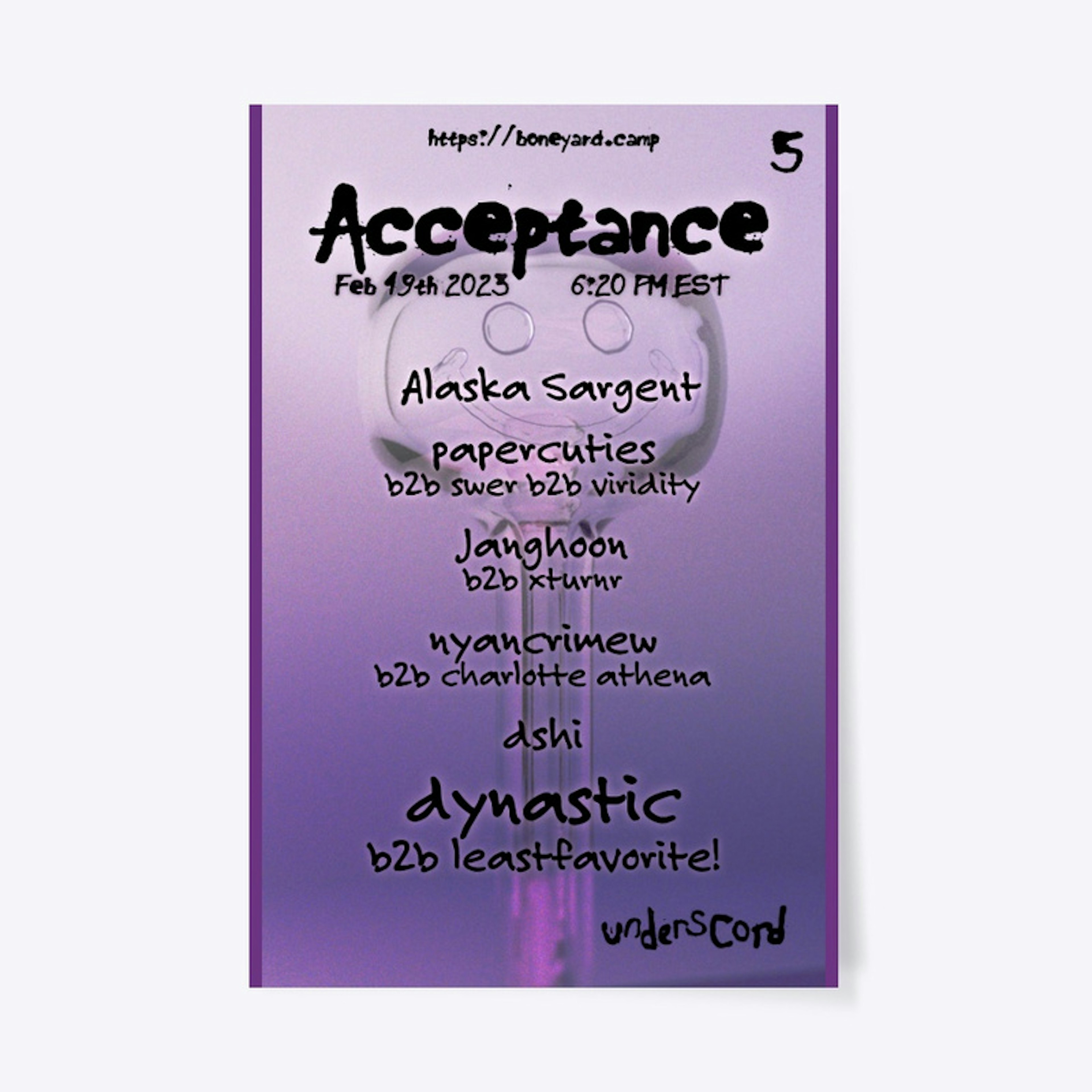 Acceptance Stage Poster