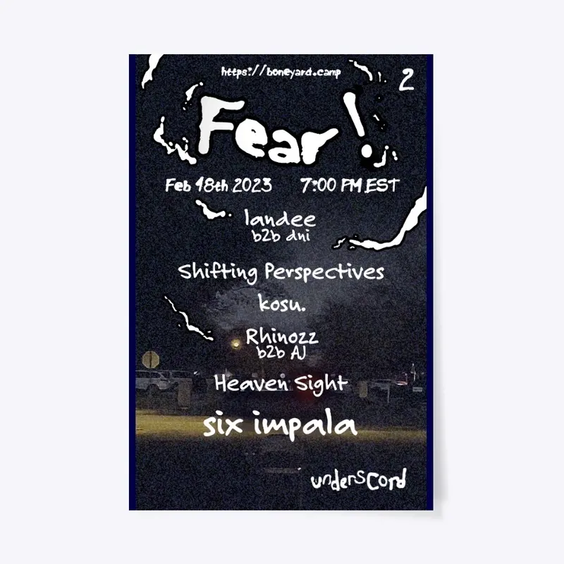 Fear Stage Poster