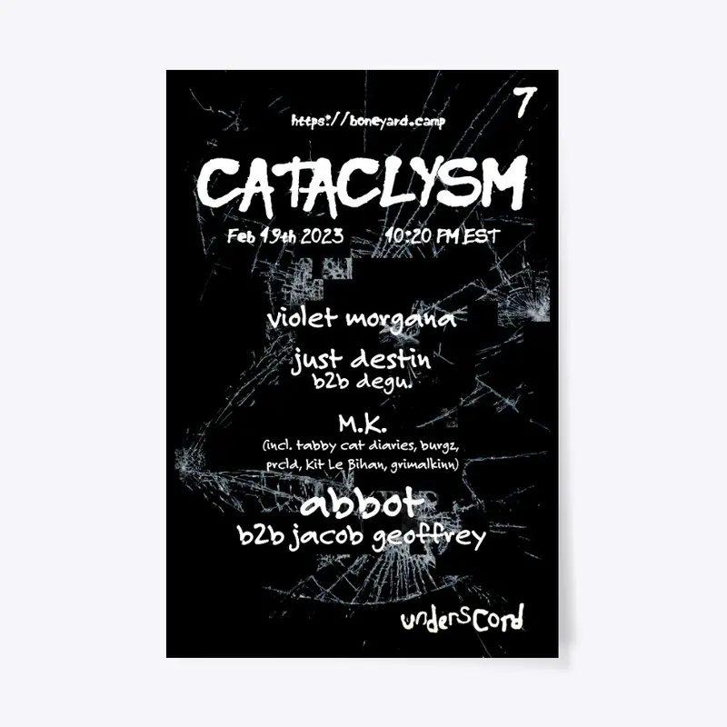 Cataclysm Stage Poster